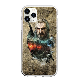 Чехол для iPhone 11 Pro матовый с принтом Ведьмак Геральт в городе Новоалтайск, Силикон |  | ведьмак