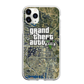 Чехол для iPhone 11 Pro матовый с принтом GTA 5 в городе Новоалтайск, Силикон |  | auto | grand | gta | theft | гта | карта