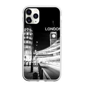 Чехол для iPhone 11 Pro Max матовый с принтом Улицы Лондона в городе Новоалтайск, Силикон |  | england | lights | london | night | street | united kingdom | англия | великобритания | лондон | ночь | огни | улица