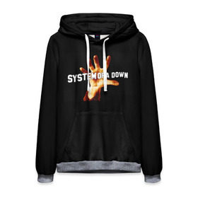 Мужская толстовка 3D с принтом System of a down в городе Новоалтайск, 100% полиэстер | двухслойный капюшон со шнурком для регулировки, мягкие манжеты на рукавах и по низу толстовки, спереди карман-кенгуру с мягким внутренним слоем. | soad | system of a down