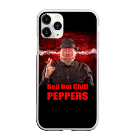 Чехол для iPhone 11 Pro матовый с принтом Red Hot Chili Peppers в городе Новоалтайск, Силикон |  | звезда | красный | кумир | музыка | перец | рок | рок группа | хит