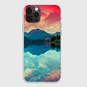 Чехол для iPhone 12 Pro Max с принтом Горное озеро в городе Новоалтайск, Силикон |  | пейзаж