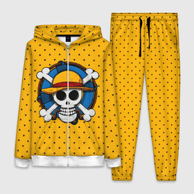 Женский костюм 3D с принтом One Pirate в городе Новоалтайск,  |  | bone | jack | luffy | ocean | one piece | pirate | sea | skull | treasure | большой куш | брук | джек | клад | луффи | море | нами | океан | пират | робин | санджи | сокровище | флаг | франки | череп