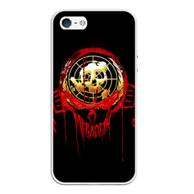 Чехол для iPhone 5/5S матовый с принтом Megadeth #6 в городе Новоалтайск, Силикон | Область печати: задняя сторона чехла, без боковых панелей | dave | megadeth | metal rock | mustaine | rattlehead | thrash | vic | дейв | мастейн | мегадет | метал | рок | треш