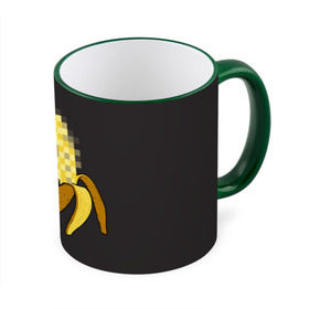 Кружка 3D с принтом XXX Banana в городе Новоалтайск, керамика | ёмкость 330 мл | banana | erotic | food | fruit | funny | hipster | xxx | банан | еда | прикол | фрукт | хипстер