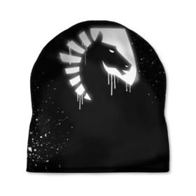 Шапка 3D с принтом cs:go - Liquid team (Black collection) в городе Новоалтайск, 100% полиэстер | универсальный размер, печать по всей поверхности изделия | cs | csgo | liquid | го | кс | ликвид