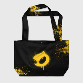 Пляжная сумка 3D с принтом cs:go - Dignitas (Black collection) в городе Новоалтайск, 100% полиэстер | застегивается на металлическую кнопку; внутренний карман застегивается на молнию. Стенки укреплены специальным мягким материалом, чтобы защитить содержимое от несильных ударов
 | cs | csgo | dignitas | го | дигнитас | кс