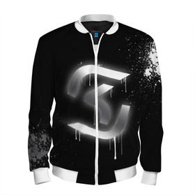 Мужской бомбер 3D cs:go - SK Gaming (Black collection): в городе Новоалтайск, 100% полиэстер | застегивается на молнию, по бокам два кармана без застежек, по низу бомбера и на воротнике - эластичная резинка | cs | csgo | sk | го | кс | ск