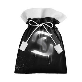 Подарочный 3D мешок с принтом cs:go - SK Gaming (Black collection) в городе Новоалтайск, 100% полиэстер | Размер: 29*39 см | Тематика изображения на принте: cs | csgo | sk | го | кс | ск