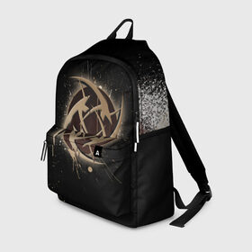 Рюкзак 3D с принтом cs:go - NiP (Black collection) в городе Новоалтайск, 100% полиэстер | лямки с регулируемой длиной, сверху петелька, чтобы рюкзак можно было повесить на вешалку. Основное отделение закрывается на молнию, как и внешний карман. Внутри два дополнительных кармана, один из которых закрывается на молнию. По бокам два дополнительных кармашка | cs | csgo | nip | го | кс | нип