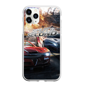 Чехол для iPhone 11 Pro матовый с принтом Split Second в городе Новоалтайск, Силикон |  | crew | dirt | driver | grid | nfs | race | гонки