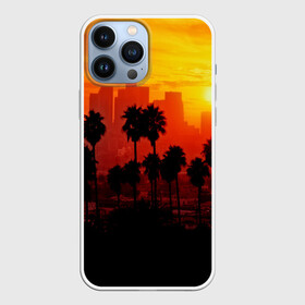 Чехол для iPhone 13 Pro Max с принтом California в городе Новоалтайск,  |  | Тематика изображения на принте: 3dc | borough | city | downtown | town | городок | красота | пальмы | пейзаж | район | сити | страны | центр