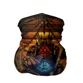 Бандана-труба 3D с принтом Warhammer в городе Новоалтайск, 100% полиэстер, ткань с особыми свойствами — Activecool | плотность 150‒180 г/м2; хорошо тянется, но сохраняет форму | abaddon | battlefleet gothic: armada | warhammer 40k | абаддон | главарь | колдунья | пещера | старуха