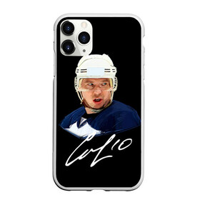 Чехол для iPhone 11 Pro матовый с принтом Мозякин в городе Новоалтайск, Силикон |  | Тематика изображения на принте: khl | кхл | магнитка | магнитогорск | металлург | мозякин | хоккей