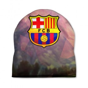 Шапка 3D с принтом Барселона в городе Новоалтайск, 100% полиэстер | универсальный размер, печать по всей поверхности изделия | барселона