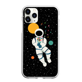 Чехол для iPhone 11 Pro матовый с принтом Космический романтик в городе Новоалтайск, Силикон |  | astronaut | cosmonaut | cosmos | galaxy | moon | planet | space | star | астронавт | галактика | звезды | космонавт | космос | луна | планета | скафандр