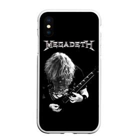 Чехол для iPhone XS Max матовый с принтом Dave Mustaine в городе Новоалтайск, Силикон | Область печати: задняя сторона чехла, без боковых панелей | dave | megadeth | metal | mustaine | rattlehead | rock | thrash | vic | дейв | мастейн | мегадет | метал | рок | треш