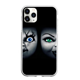 Чехол для iPhone 11 Pro матовый с принтом Чаки и невеста в городе Новоалтайск, Силикон |  | жанр | испуг | кино | кинофильм | комедия | крик | кровь | кукла | куклы | мистика | монстры | невеста | ночь | пугать | триллер | ужас | ужастик | ужасы | фильм | чаки | чакки | черный юмор