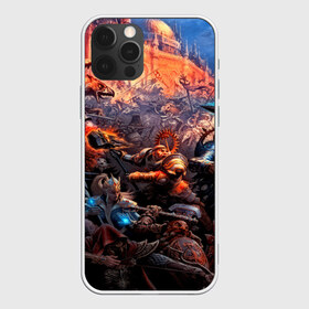 Чехол для iPhone 12 Pro Max с принтом Warhammer в городе Новоалтайск, Силикон |  | blood angels | space marine | warhammer 40k | wh40k | броня | воина | воины | солдаты