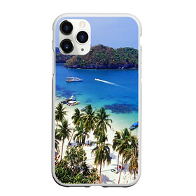 Чехол для iPhone 11 Pro Max матовый с принтом Таиланд в городе Новоалтайск, Силикон |  | beach | clouds | islands | palm trees | people | sand | sea | ships | sky | thailand | tourism | корабли | люди | море | небо | облака | острова | пальмы | песок | пляж | таиланд | туризм