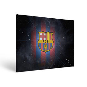 Холст прямоугольный с принтом Я фанат fc Barcelona! в городе Новоалтайск, 100% ПВХ |  | barcelona | fc | барса | барселона | футбол