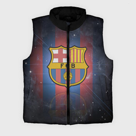 Мужской жилет утепленный 3D с принтом Я фанат fc Barcelona в городе Новоалтайск,  |  | barcelona | fc | барса | барселона | футбол