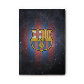 Обложка для автодокументов с принтом Я фанат fc Barcelona! в городе Новоалтайск, натуральная кожа |  размер 19,9*13 см; внутри 4 больших “конверта” для документов и один маленький отдел — туда идеально встанут права | barcelona | fc | барса | барселона | футбол