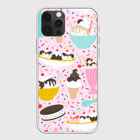 Чехол для iPhone 12 Pro Max с принтом Ice Cream в городе Новоалтайск, Силикон |  | food | ice cream | вкусно | еда | мороженое