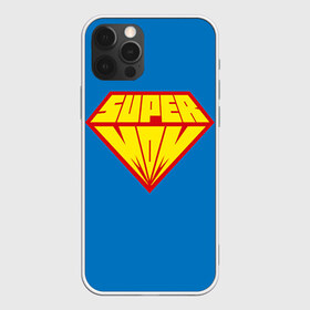Чехол для iPhone 12 Pro Max с принтом Супермама в городе Новоалтайск, Силикон |  | мама
