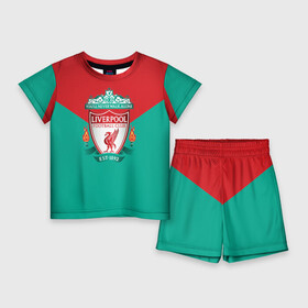 Детский костюм с шортами 3D Ливерпуль №1: в городе Новоалтайск, | | fc | footbal club | liverpool | ливерпуль | футбольный клуб