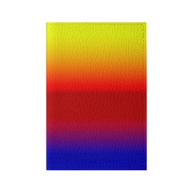 Обложка для паспорта матовая кожа с принтом Paint Animation в городе Новоалтайск, натуральная матовая кожа | размер 19,3 х 13,7 см; прозрачные пластиковые крепления | градиент | яркий