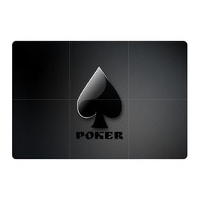 Магнитный плакат 3Х2 с принтом Poker (пики) в городе Новоалтайск, Полимерный материал с магнитным слоем | 6 деталей размером 9*9 см | Тематика изображения на принте: 