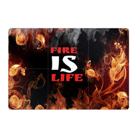 Магнитный плакат 3Х2 с принтом Fire is life (Огонь это жизнь) в городе Новоалтайск, Полимерный материал с магнитным слоем | 6 деталей размером 9*9 см | fire | is | life | алфавит | английский | большие | буквы | горит | жар | клевая | надпись | огонь | огонь это жизнь | пламя | пожар | полымя | прикольная | пыл | свет | слово | цитата