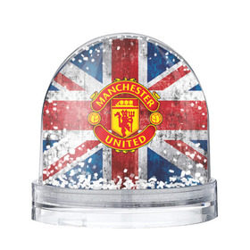 Снежный шар с принтом Manchester United №1! в городе Новоалтайск, Пластик | Изображение внутри шара печатается на глянцевой фотобумаге с двух сторон | manchester united | манчестер | юнайтед