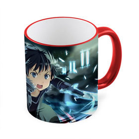 Кружка 3D с принтом Alice Schuberg_2 в городе Новоалтайск, керамика | ёмкость 330 мл | anime | kirito | sao | sword art online | аниме | кирито | мастера меча онлайн