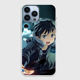 Чехол для iPhone 13 Pro Max с принтом Kirito агрессивный в городе Новоалтайск,  |  | Тематика изображения на принте: anime | kirito | sao | sword art online | аниме | кирито | мастера меча онлайн