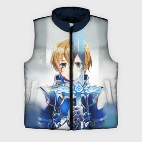 Мужской жилет утепленный 3D с принтом Юдзио в городе Новоалтайск,  |  | anime | sao | sword art online | аниме | асуна | кирито | мастер меча онлайн