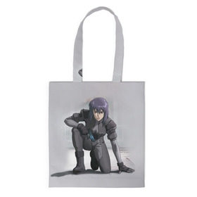 Сумка 3D повседневная с принтом Ghost In The Shell 5 в городе Новоалтайск, 100% полиэстер | Плотность: 200 г/м2; Размер: 34×35 см; Высота лямок: 30 см | anime | аниме | анимешник | анимешникам | девятый отдел | ко:каку кидо:тай | кусанаги | майор | мотоко | призрак в доспехах | спецподразделение по предотвращению захвата оболочки. мотоко кусанаги