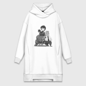 Платье-худи хлопок с принтом Ghost in the Shell 23 в городе Новоалтайск,  |  | anime | tachikoma | аниме | анимешник | анимешникам | бато | девятый отдел | ко:каку кидо:тай | кусанаги | майор | мотоко | призрак в доспехах