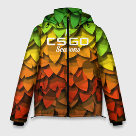 Мужская зимняя куртка 3D с принтом csgo - Seasons style XM1014 в городе Новоалтайск, верх — 100% полиэстер; подкладка — 100% полиэстер; утеплитель — 100% полиэстер | длина ниже бедра, свободный силуэт Оверсайз. Есть воротник-стойка, отстегивающийся капюшон и ветрозащитная планка. 

Боковые карманы с листочкой на кнопках и внутренний карман на молнии. | cs | cs go | csgo | go | го | контр страйк | контра | кс | кс го | ксго | спецназ | террористы