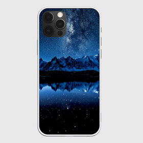 Чехол для iPhone 12 Pro Max с принтом Млечный путь в городе Новоалтайск, Силикон |  | Тематика изображения на принте: ночной | пейзаж | синий