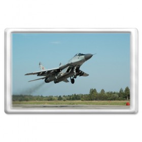 Магнит 45*70 с принтом На взлете в городе Новоалтайск, Пластик | Размер: 78*52 мм; Размер печати: 70*45 | самолет