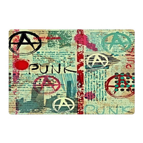 Магнитный плакат 3Х2 с принтом Punk в городе Новоалтайск, Полимерный материал с магнитным слоем | 6 деталей размером 9*9 см | анархия | панк | рок