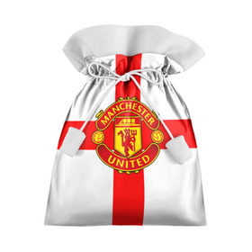 Подарочный 3D мешок с принтом Manchester united в городе Новоалтайск, 100% полиэстер | Размер: 29*39 см | 3д | fc | manchester united | mu | англия | британия | игра | канониры | красные дьяволы | лондон | манчестер | мю | флаг | флаг британии | футбол | эмблема
