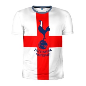 Мужская футболка 3D спортивная с принтом Tottenham в городе Новоалтайск, 100% полиэстер с улучшенными характеристиками | приталенный силуэт, круглая горловина, широкие плечи, сужается к линии бедра | 3d | english | fc | football | new | tottenham | tottenham hotspur | англия | британия | логотип | лондон | новые | популярные | прикольные | тоттенхэм | тоттенхэм хотспур | фк | флаг | футбол | футбольный клуб
