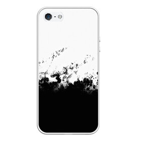 Чехол для iPhone 5/5S матовый с принтом Краска и ничего прочего! в городе Новоалтайск, Силикон | Область печати: задняя сторона чехла, без боковых панелей | Тематика изображения на принте: 3d | абстракция красок | брызги красок | другие | живопись | картина | краска | потертость красок | прикольные | размытые краски | текстуры | художник | черно белый | яркие | яркие краски