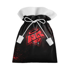 Подарочный 3D мешок с принтом cs:go - HellRaisers (Black collection) в городе Новоалтайск, 100% полиэстер | Размер: 29*39 см | Тематика изображения на принте: 0x000000123 | csgo | hellraisers | hr | ксго | хелрейзерс