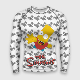 Мужской рашгард 3D с принтом Bart в городе Новоалтайск,  |  | simpsons | барт | мульт | симпсоны