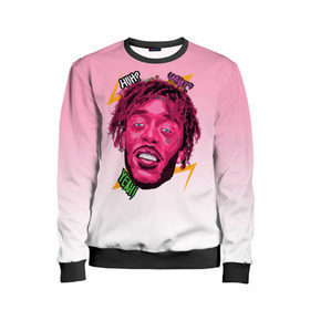 Детский свитшот 3D с принтом Lil Uzi Vert в городе Новоалтайск, 100% полиэстер | свободная посадка, прямой крой, мягкая тканевая резинка на рукавах и понизу свитшота | lil uzi vert | uzi no uzi