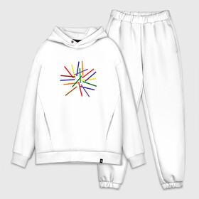 Мужской костюм хлопок OVERSIZE с принтом Depeche mode (темная) в городе Новоалтайск,  |  | depeche mode